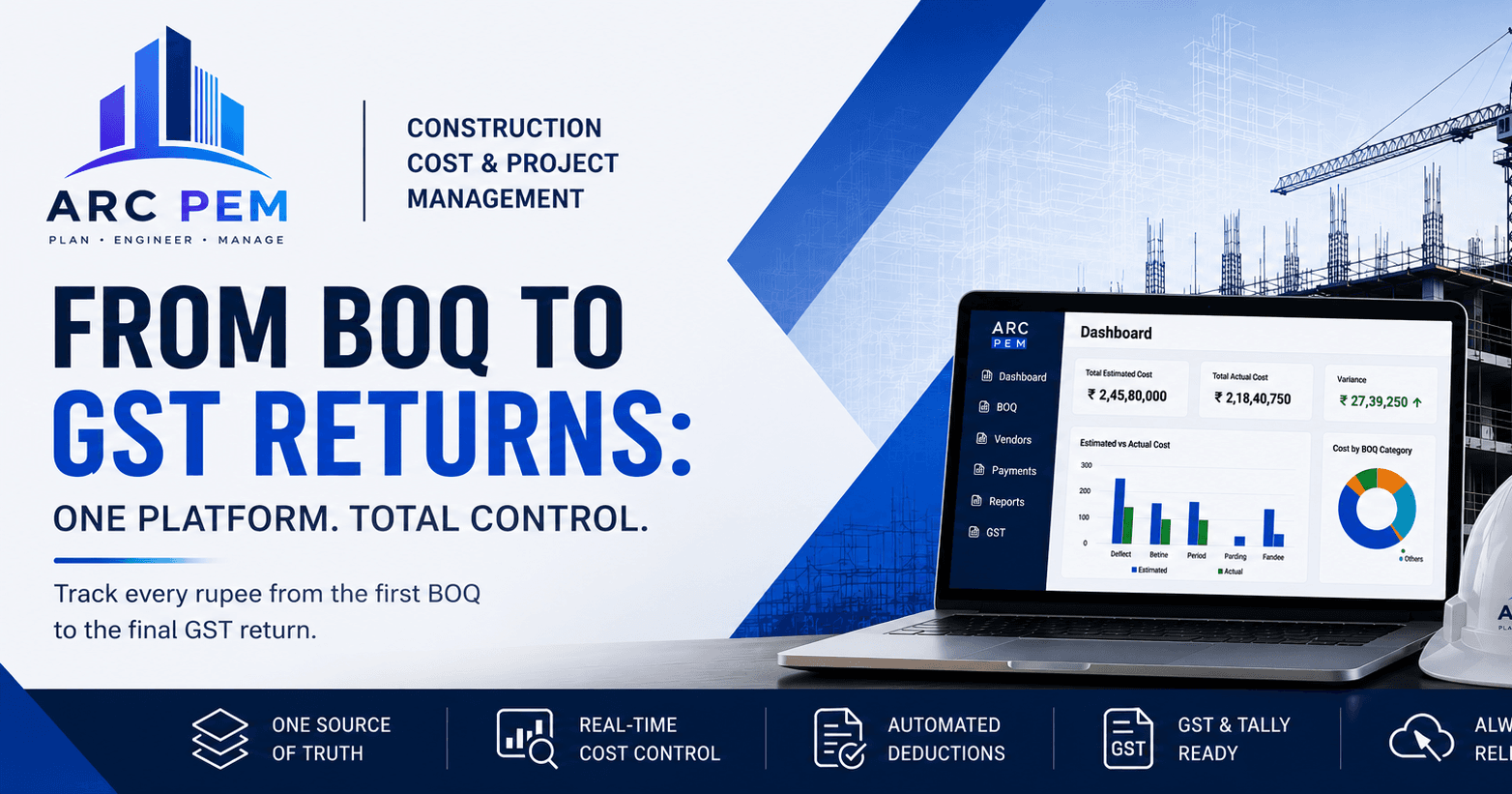 From BOQ to Bill: How ARC PEM Tracks a Project's Money End to End