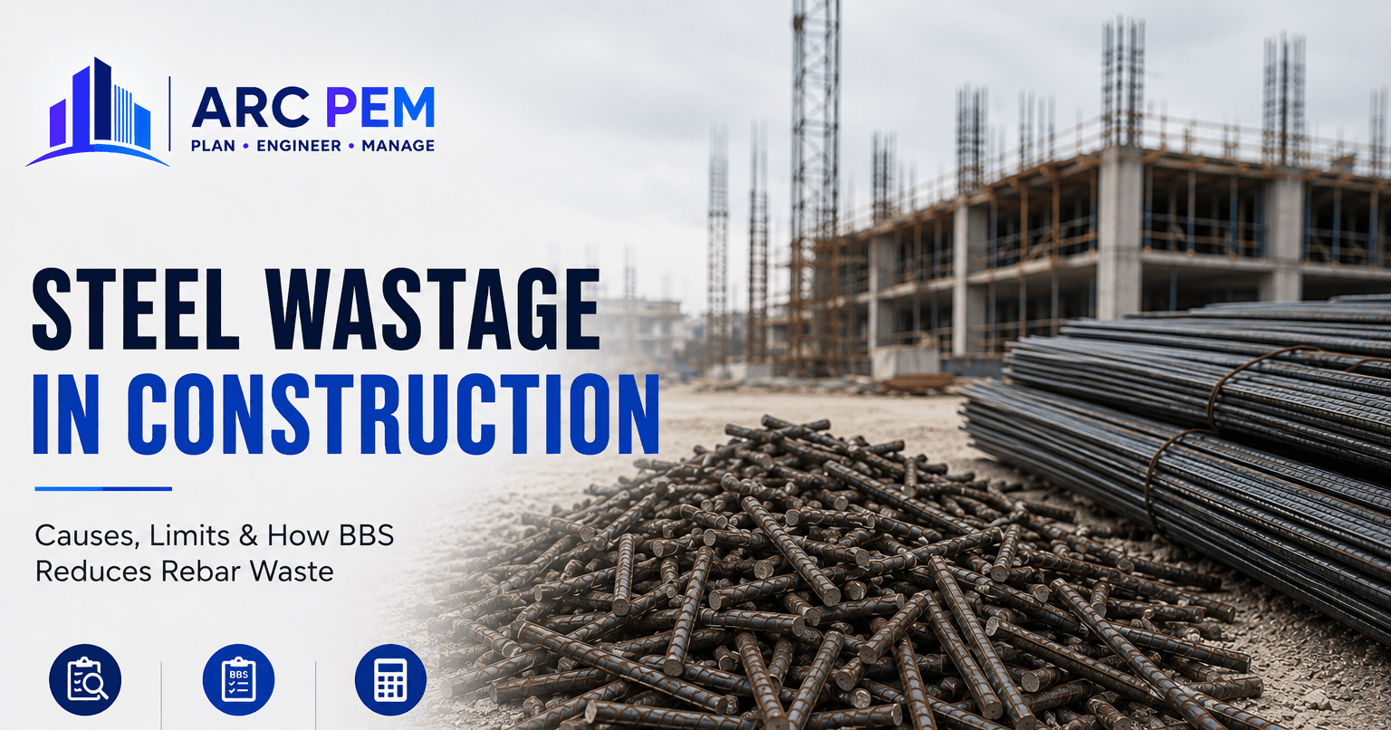 Steel Wastage in Construction: How Much Is "Normal" and How to Control It
